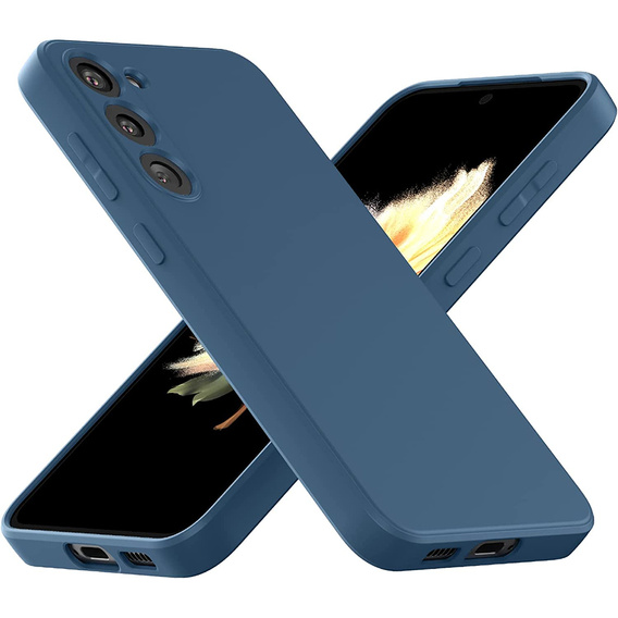 Husa pentru Samsung Galaxy S23 5G, Silicone Lite, albastru închis