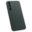 Carcasa Spigen pentru Samsung Galaxy A55 5G, Liquid Air, verde + 9H Tempered Glass