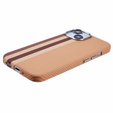Carcasa pentru iPhone 15, Carbon Fiber MagSafe, galben