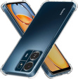 Carcasă pentru Xiaomi Redmi 13C, Anti-Shock, transparentă + sticlă 9H