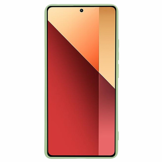 Husa pentru Xiaomi Redmi Note 13 Pro 4G, Silicone Lite, verde