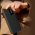 Husă cu clapetă pentru Samsung Galaxy A56 5G, Smart View Wallet, negru