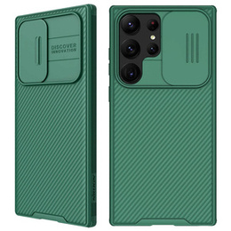 Carcasă blindată Nillkin pentru Samsung Galaxy S23 Ultra, CamShield Pro, verde