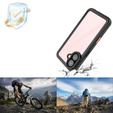 Husă impermeabilă IP68 pentru iPhone 16, negru
