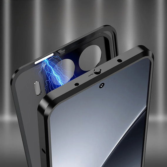 Carcasă pentru Xiaomi 15, Frame Case, negru