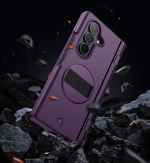 Husă Suritch cu suport 360° și protecție ecran integrată pentru Samsung Galaxy Z Fold7