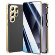 Husă pentru Samsung Galaxy S25 Ultra, Privacy Dual Glass, de aur