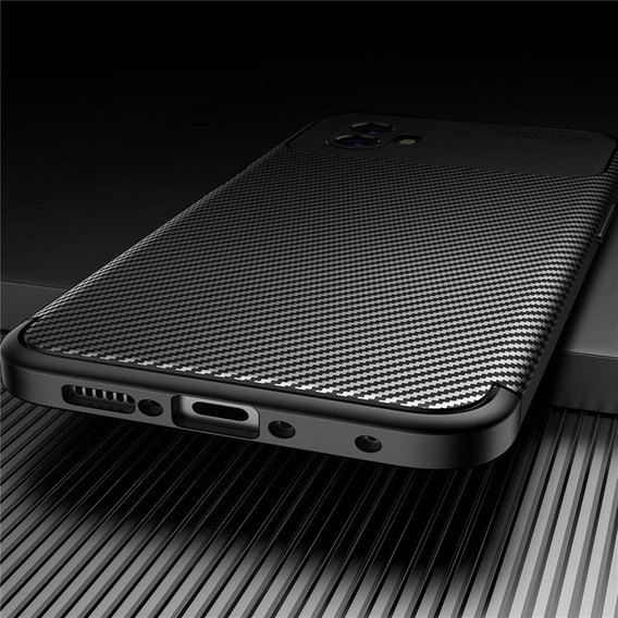 Huse pentru Samsung Galaxy Xcover 6 Pro, Carbon Gel, negru
