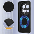 Huse pentru Xiaomi 15 Ultra, Silicone MagSafe, negru