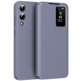 Husă cu clapetă pentru Samsung Galaxy S25 Edge, Smart View Wallet, violet