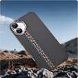Carcasa pentru iPhone 16 Plus, Carbon Fiber MagSafe, negru