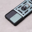 Husă blindată pentru Xiaomi Poco X5 Pro 5G, CamShield Slide, verde