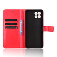 Cu clapetă pentru T Phone 2 5G, Crazy Horse Wallet, roșu