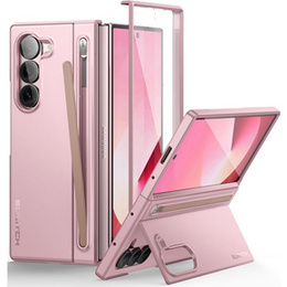 Huse pentru Samsung Galaxy Z Fold 6, Suritch Full Body, roz