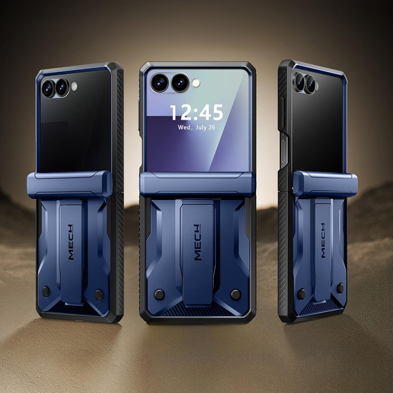 Husă Tongate MECH cu MagSafe pentru Samsung Galaxy Z Flip7 FE / Z Flip6, verde