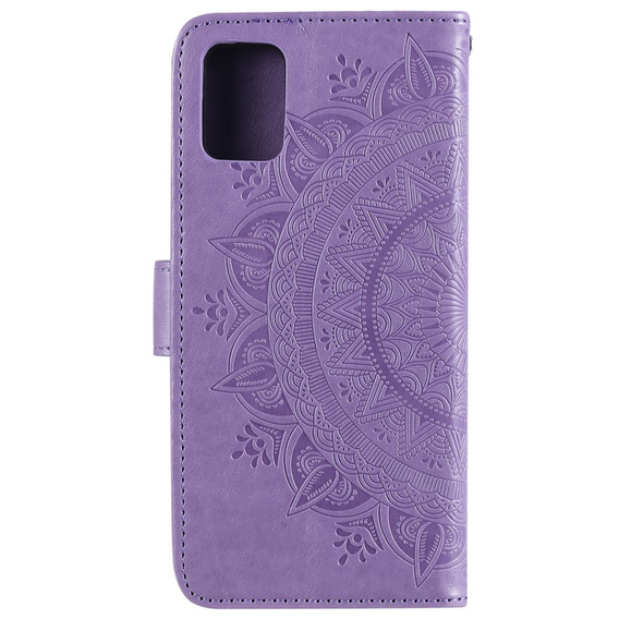Cu clapetă pentru Oppo Reno6 5G, Mandala, violet