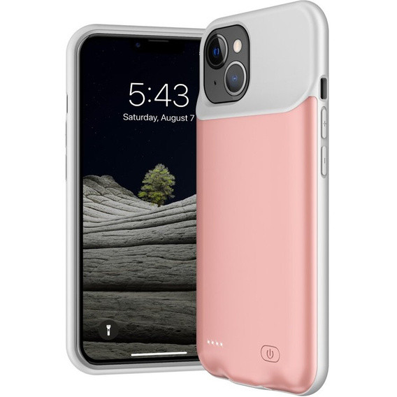 Baterie 6500mAh pentru iPhone 13, roz