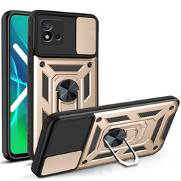 Husă blindată pentru Realme C11 2021, CamShield Slide, de aur