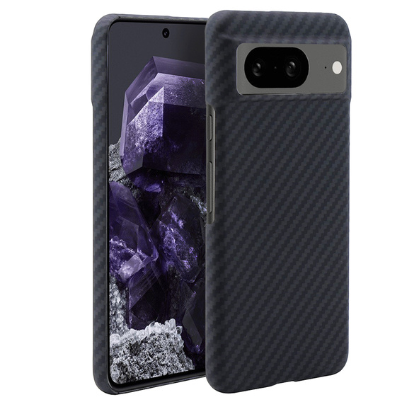 Husă pentru Google Pixel 8, Aramid Fiber Cover, negru