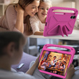Husă pentru copii pentru Xiaomi Redmi Pad Pro / Xiaomi Poco Pad, cu mâner, roz