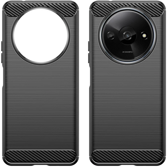 Huse pentru Xiaomi Redmi A3, Carbon, negru