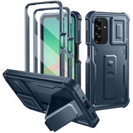 Husă blindată pentru Samsung Galaxy A26 5G, Dexnor Full Body (Two Frames), albastru