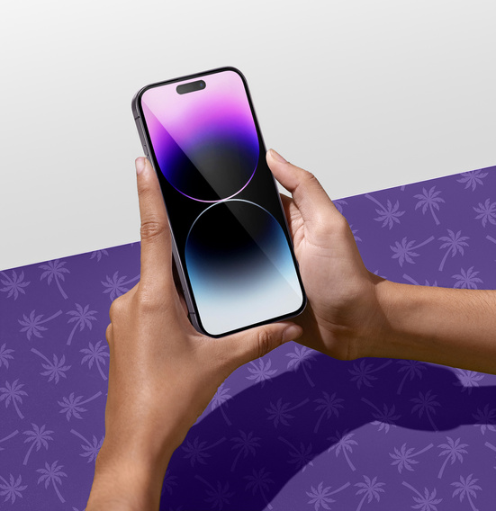 Sticlă temperată Shy Palm Privacy pentru iPhone 14 Pro Max