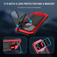 Carcasă blindată R-JUST cu protecție pentru ecran și suport pentru iPhone 17 Pro Max