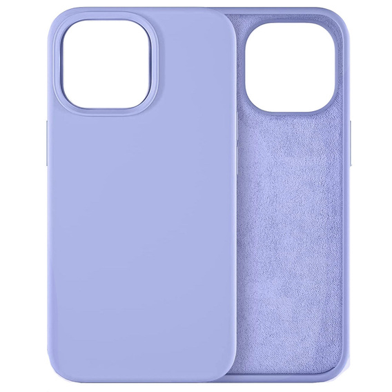 Husa pentru iPhone 14 Pro Max, Silicone Lite, violet