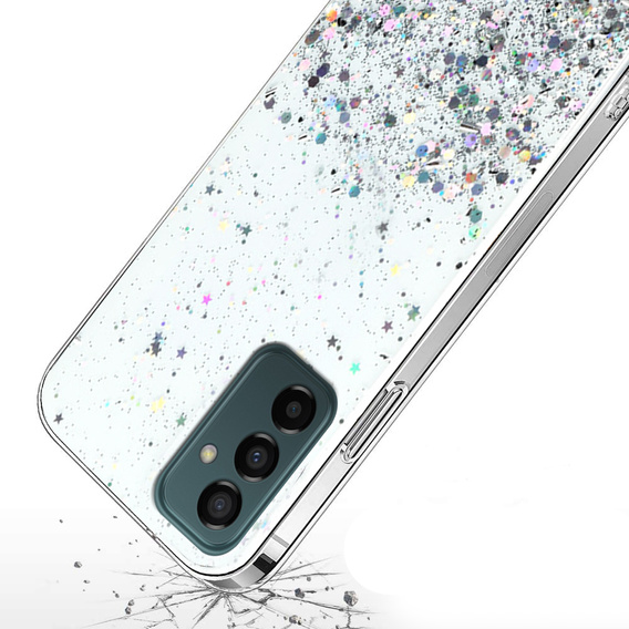 Huse pentru Samsung Galaxy M23 5G / M13, Glittery, transparentă