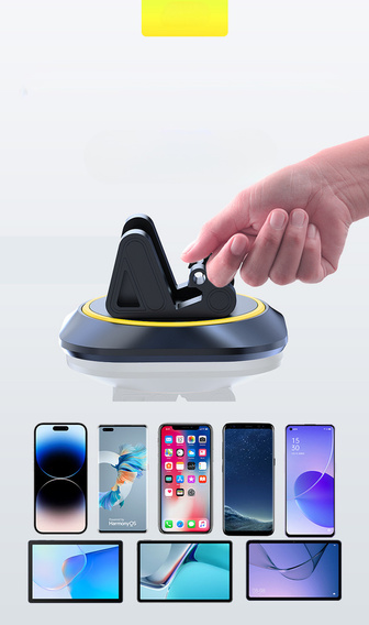 Suport universal pentru bordul mașinii pentru smartphone-uri cu lățimea de până la 8,5 cm