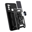 Husă blindată pentru Motorola Moto G60, CamShield Slide, negru