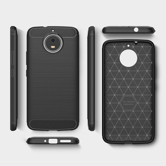 Huse pentru Motorola Moto G5S, Carbon, negru