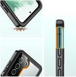 Husă impermeabilă IP68 pentru Samsung Galaxy S21 FE, negru