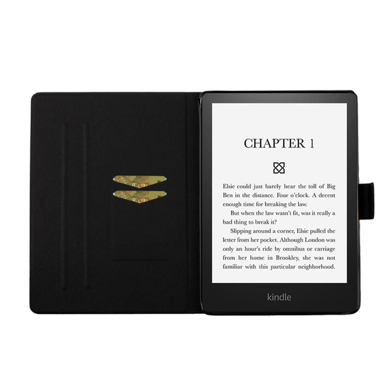 Husă cu clapetă pentru Amazon Kindle Paperwhite V / 5 2021, yellow fruit