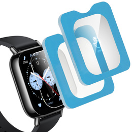 2x sticlă călită cu cadru de montare ERBORD pentru Xiaomi Redmi Watch 5 Lite