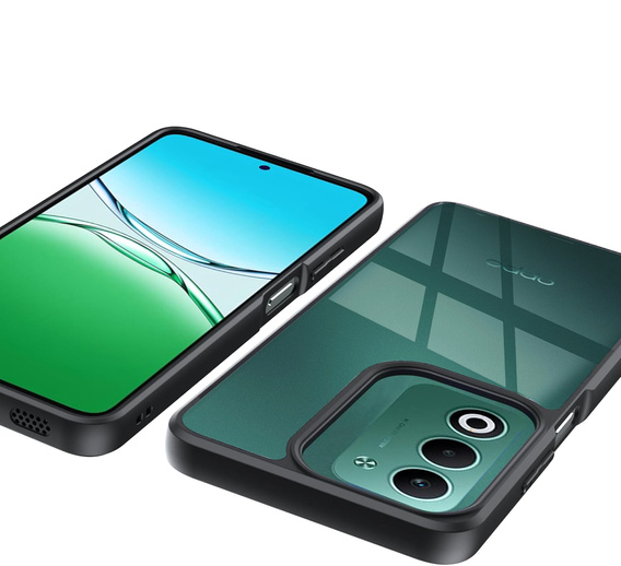 Huse pentru Oppo A5 5G / A5m, Fusion Hybrid, transparentă