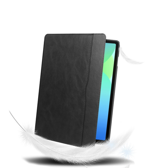 Husă pentru Lenovo Tab M11, Business Card and Pen Slot, negru