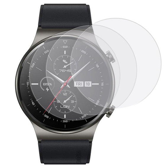 3x ERBORD Hydrogel Foil pentru Huawei Watch GT 2 Pro