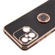 Huse pentru Xiaomi Redmi 12C, Electro Ring, negru