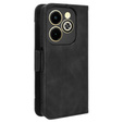 Cu clapetă pentru Infinix Hot 40i, Card Slot, negru