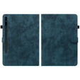 Huse pentru Samsung Galaxy Tab S9, Wallet Pen Slot, albastru