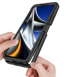 Carcasă pentru Xiaomi Poco X4 Pro 5G, Shockproof, cu folie, albastru
