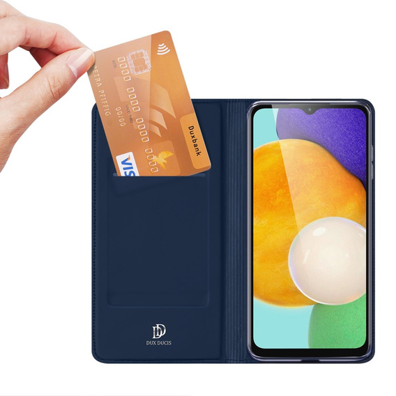 Dux Ducis Huse pentru Samsung Galaxy A14 4G/5G, Skinpro, albastru închis