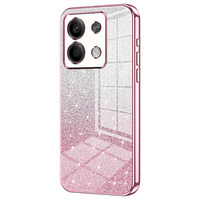 Husa pentru Xiaomi Redmi Note 13 5G, Glitter Case CamShield, roz