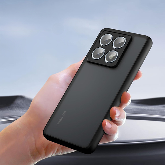 Huse pentru Xiaomi 14T Pro, Fusion Hybrid, transparent / negru