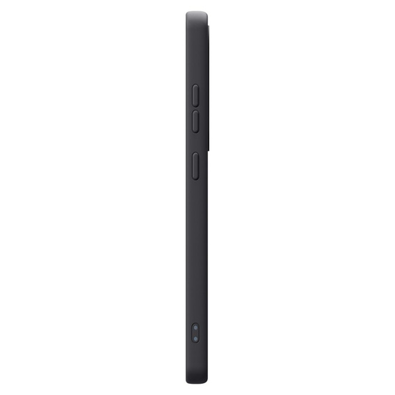 Carcasă Spigen pentru Samsung Galaxy S25 Ultra, Silicone Fit Mag, negru + sticlă călită