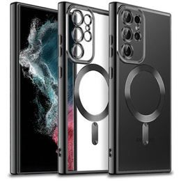 Huse pentru Samsung Galaxy S22 Ultra, MagSafe Hybrid, negru