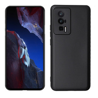 Caz subțire pentru Xiaomi Poco F5 Pro, Slim, negru