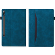 Husă pentru Lenovo Tab P12 Pro 12.6, Classic, cu spațiu pentru stylus, albastru
